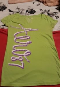 Lime green Aeropostale shirt